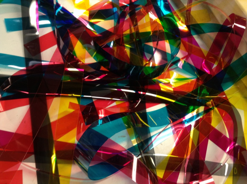 coloured gel filer strips